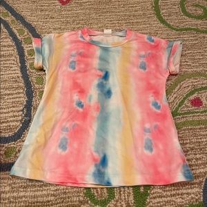 Baby girl tie dye dress